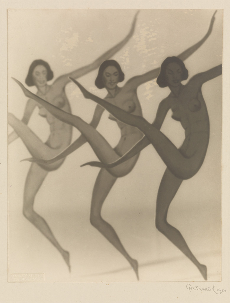 FRANTIŠEK DRTIKOL (1883-1961) Cut-outs of dancing nude figures.